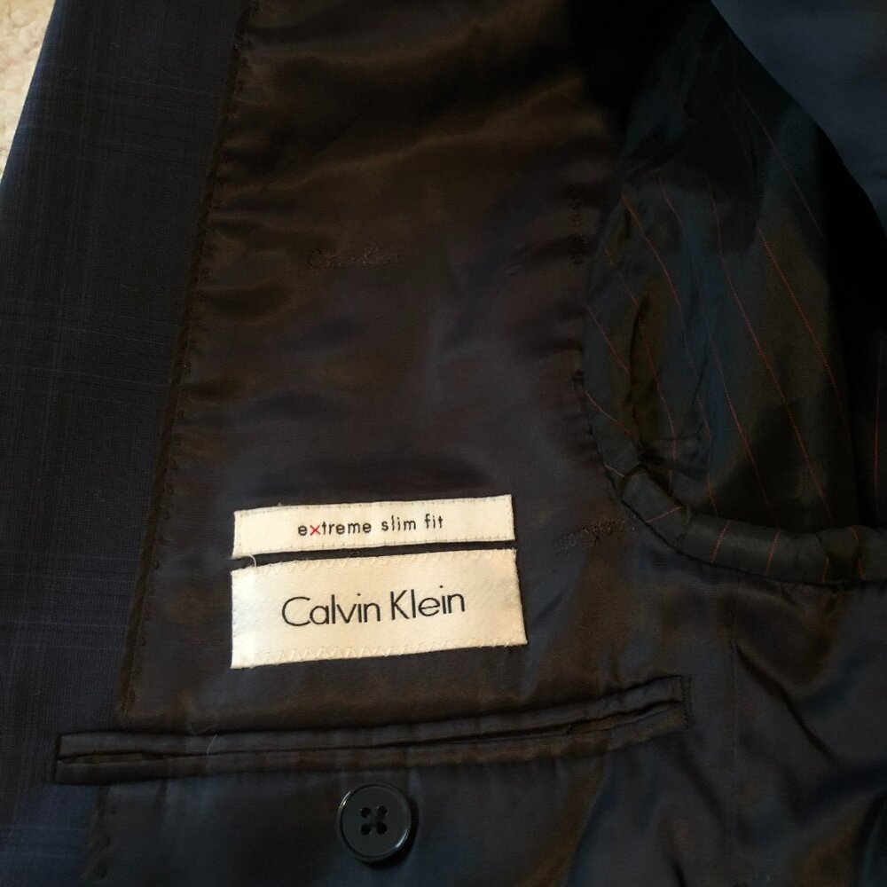 Men's Calvin Klein Extreme Slim Fit Suit Set - Picture 3 of 5